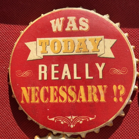 ⚜️Funny Bottle Cap Shape Drink Coaster Set! - Picture 5 of 6